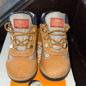 Timberland Field Boot Wheat Toddler Size 8